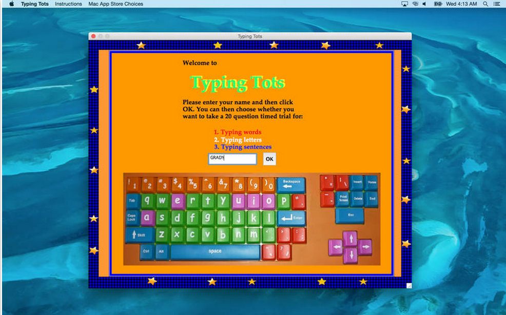 kids typing games for mac